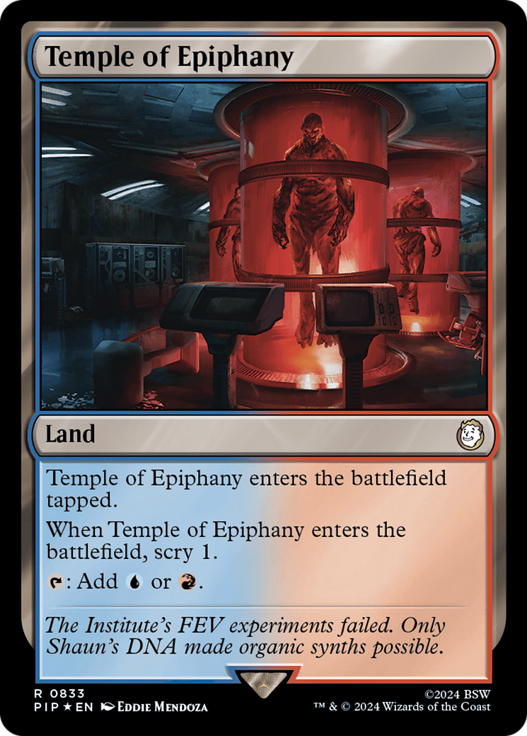 Temple of Epiphany (Surge Foil) [Fallout] | L.A. Mood Comics and Games