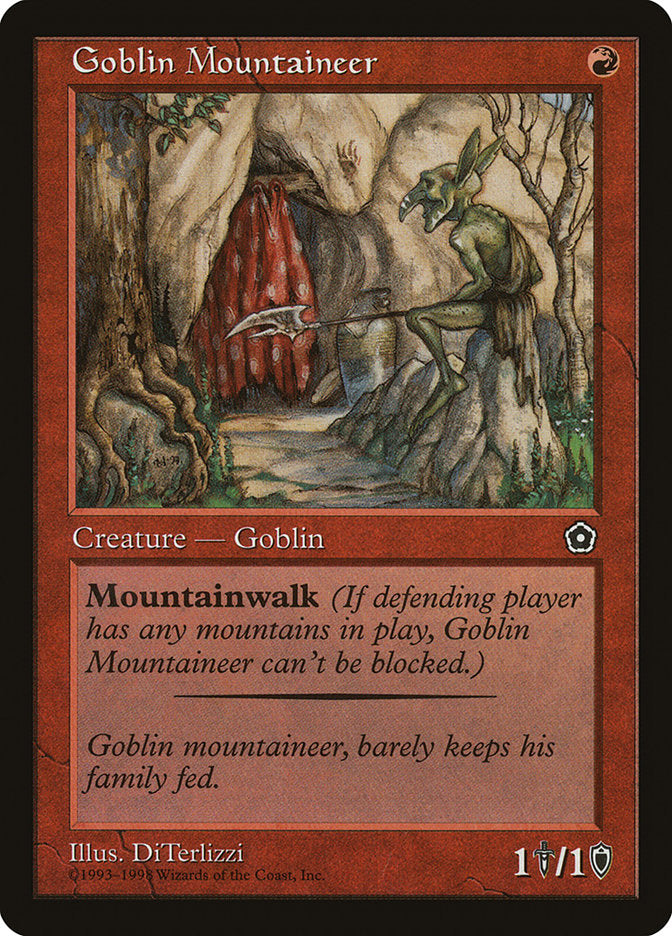 Goblin Mountaineer [Portal Second Age] | L.A. Mood Comics and Games
