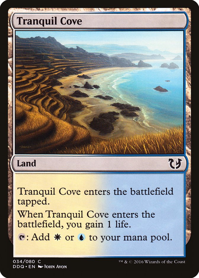 Tranquil Cove [Duel Decks: Blessed vs. Cursed] | L.A. Mood Comics and Games