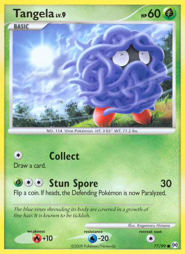 Tangela (77/99) [Platinum: Arceus] | L.A. Mood Comics and Games