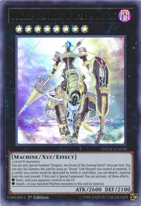 Dingirsu, the Orcust of the Evening Star [DANE-EN038] Ultra Rare | L.A. Mood Comics and Games