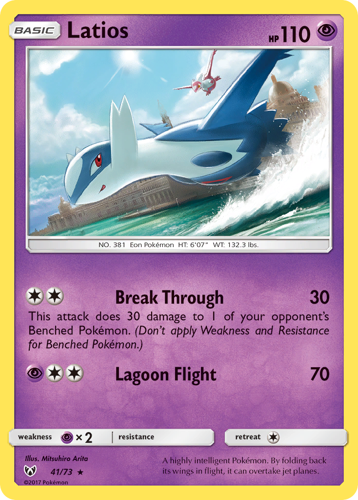 Latios (41/73) [Sun & Moon: Shining Legends] | L.A. Mood Comics and Games