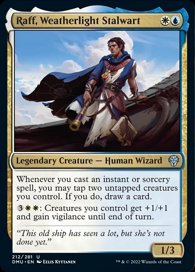 Raff, Weatherlight Stalwart [Dominaria United] | L.A. Mood Comics and Games