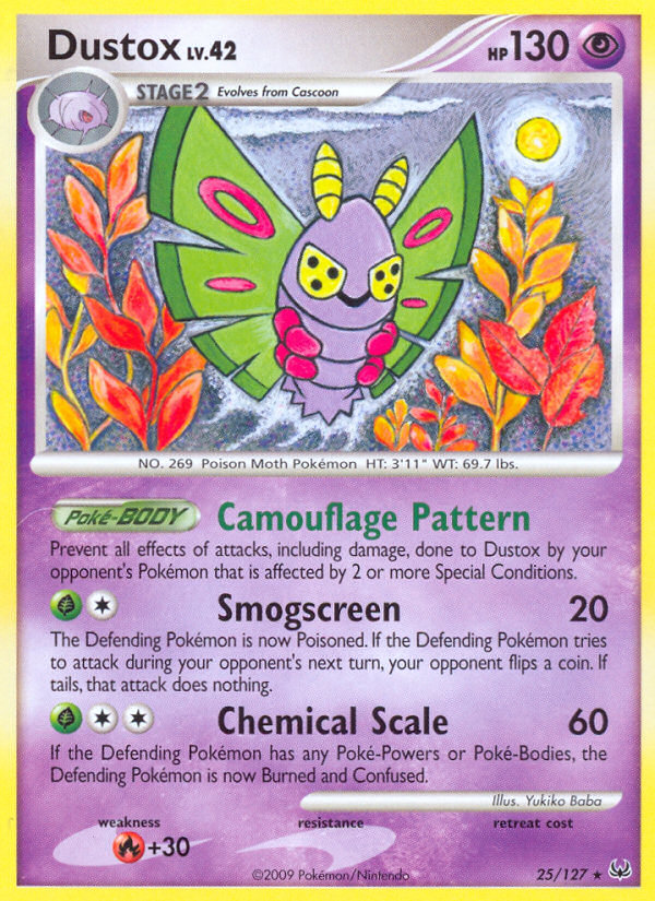 Dustox (25/127) [Platinum: Base Set] | L.A. Mood Comics and Games