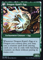 The Dragon-Kami Reborn // Dragon-Kami's Egg [Kamigawa: Neon Dynasty Prerelease Promos] | L.A. Mood Comics and Games