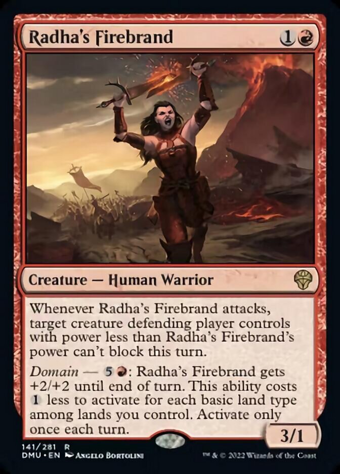 Radha's Firebrand [Dominaria United] | L.A. Mood Comics and Games