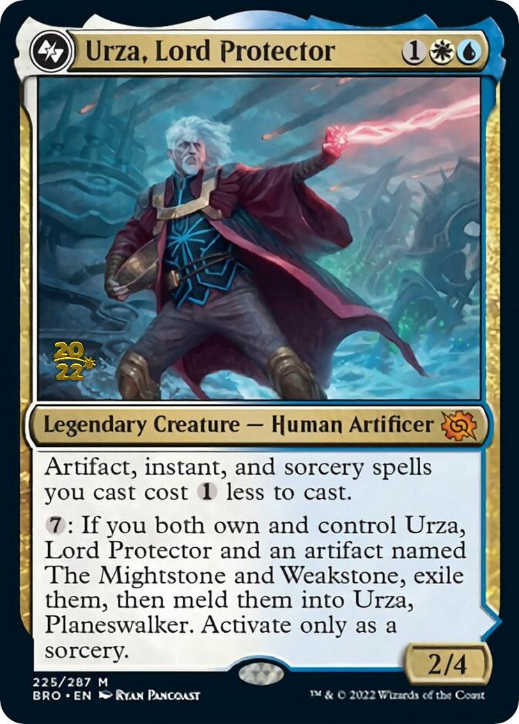 Urza, Lord Protector [The Brothers' War Prerelease Promos] | L.A. Mood Comics and Games