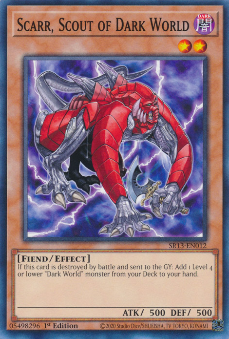 Scarr, Scout of Dark World [SR13-EN012] Common | L.A. Mood Comics and Games
