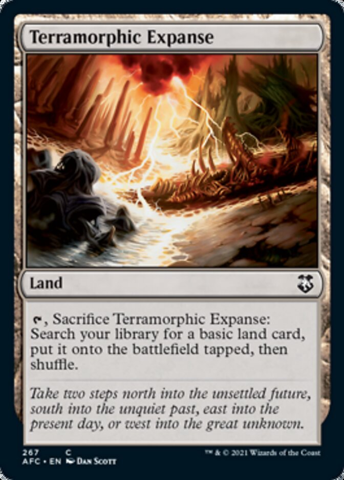 Terramorphic Expanse [Dungeons & Dragons: Adventures in the Forgotten Realms Commander] | L.A. Mood Comics and Games