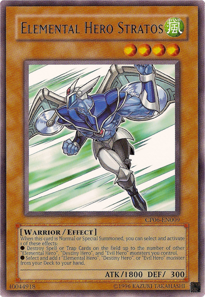 Elemental Hero Stratos [CP06-EN009] Rare | L.A. Mood Comics and Games