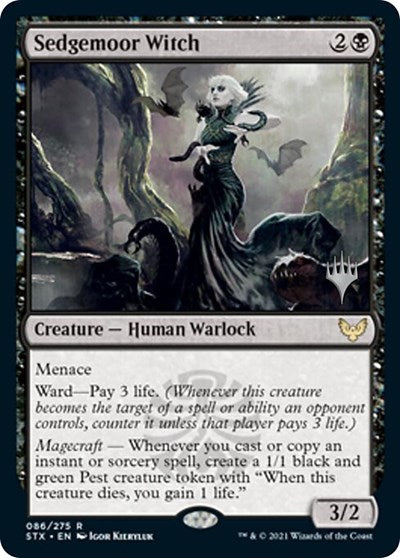 Sedgemoor Witch (Promo Pack) [Strixhaven: School of Mages Promos] | L.A. Mood Comics and Games