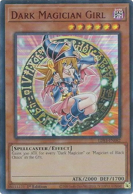 Dark Magician Girl (Red) [LDS3-EN082] Ultra Rare | L.A. Mood Comics and Games