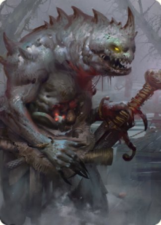 Gray Slaad Art Card [Commander Legends: Battle for Baldur's Gate Art Series] | L.A. Mood Comics and Games