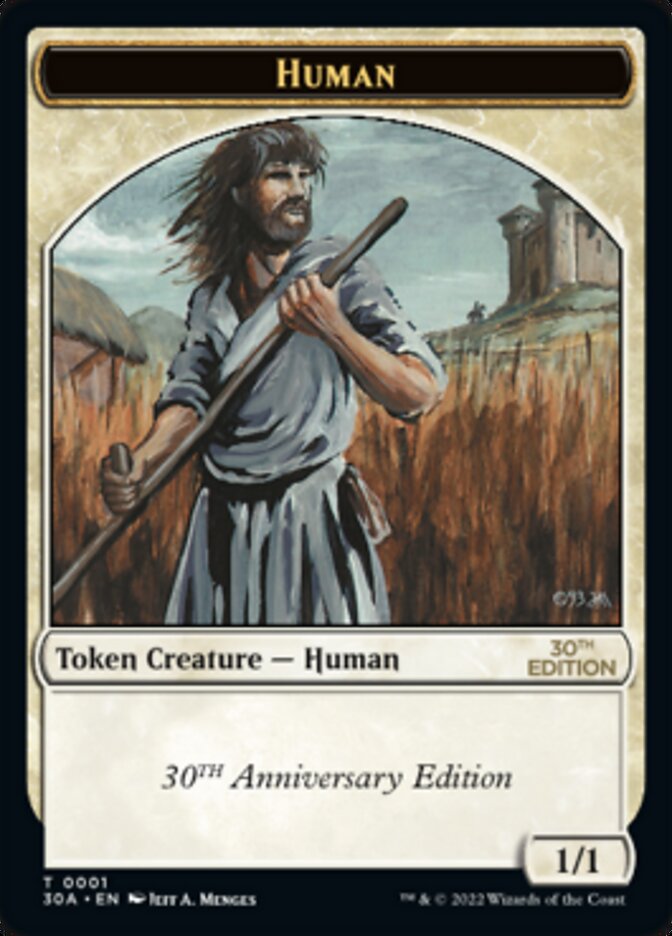 Human Token [30th Anniversary Tokens] | L.A. Mood Comics and Games