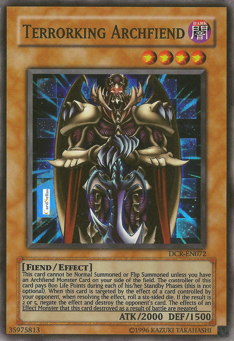 Terrorking Archfiend [DCR-EN072] Super Rare | L.A. Mood Comics and Games