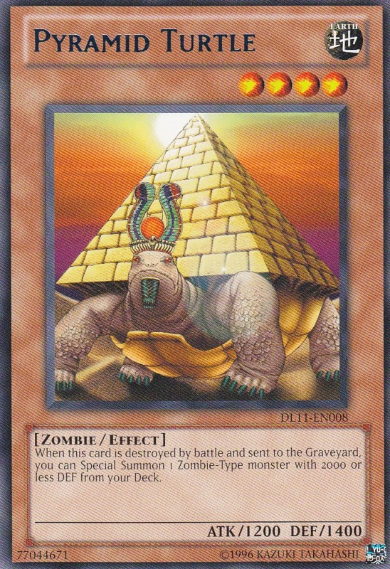 Pyramid Turtle (Blue) [DL11-EN008] Rare | L.A. Mood Comics and Games