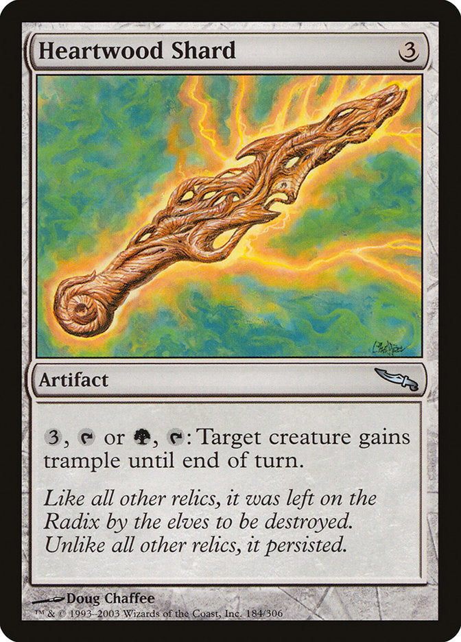 Heartwood Shard [Mirrodin] | L.A. Mood Comics and Games