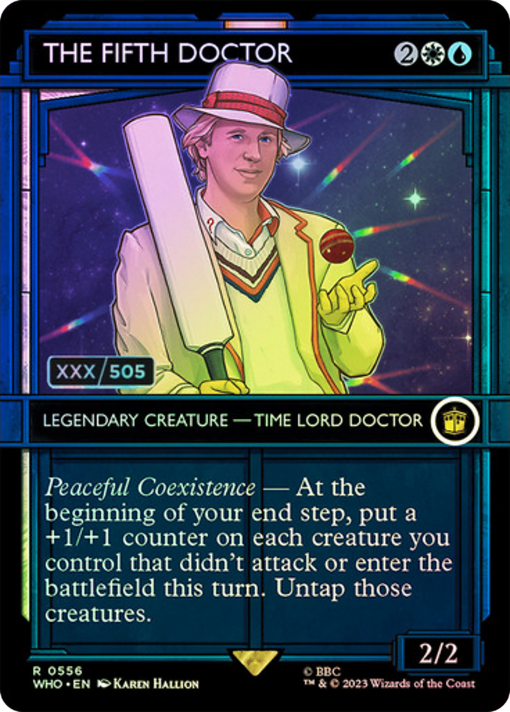 The Fifth Doctor (Serial Numbered) [Doctor Who] | L.A. Mood Comics and Games