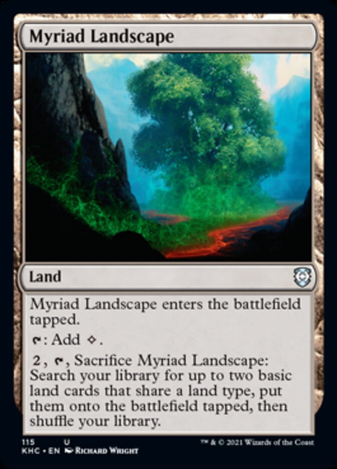 Myriad Landscape [Kaldheim Commander] | L.A. Mood Comics and Games