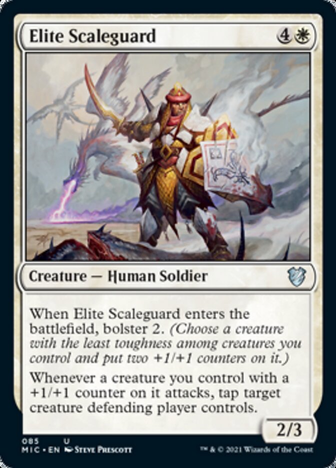 Elite Scaleguard [Innistrad: Midnight Hunt Commander] | L.A. Mood Comics and Games