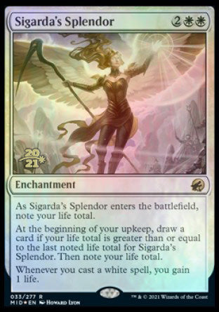 Sigarda's Splendor [Innistrad: Midnight Hunt Prerelease Promos] | L.A. Mood Comics and Games