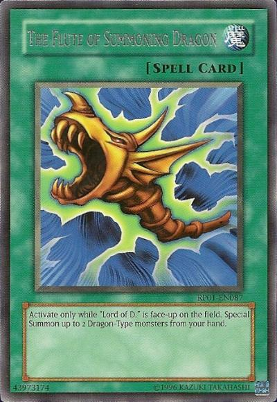 The Flute of Summoning Dragon [RP01-EN087] Rare | L.A. Mood Comics and Games