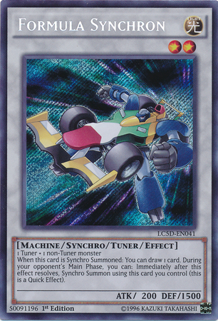 Formula Synchron [LC5D-EN041] Secret Rare | L.A. Mood Comics and Games