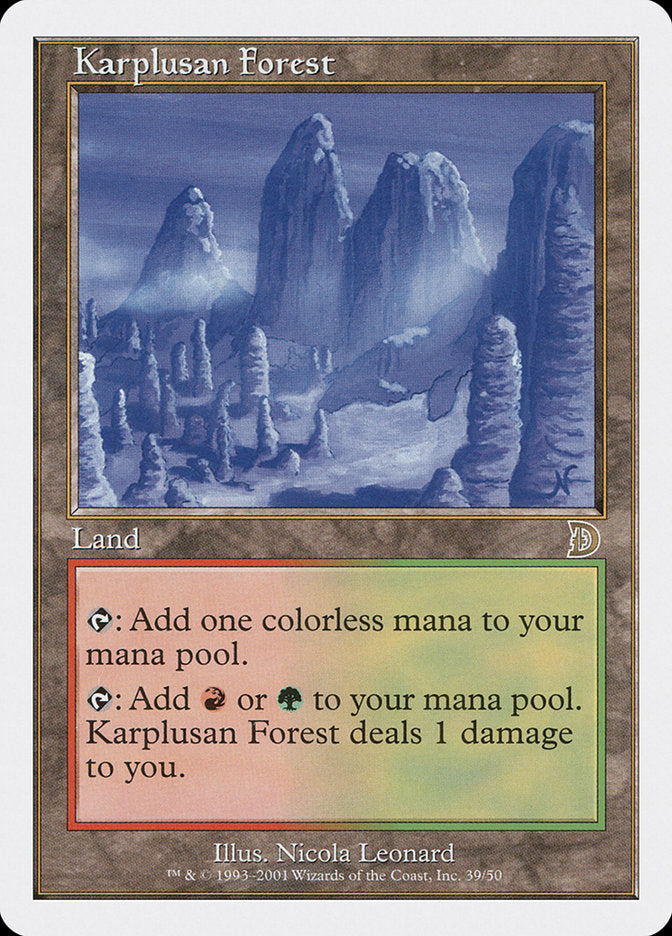 Karplusan Forest [Deckmasters] | L.A. Mood Comics and Games