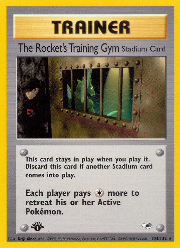 The Rocket's Training Gym (104/132) [Gym Heroes 1st Edition] | L.A. Mood Comics and Games