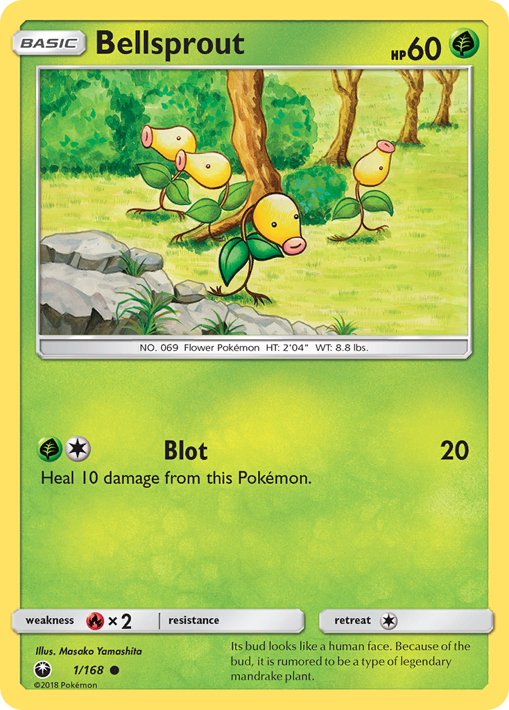 Bellsprout (1/168) [Sun & Moon: Celestial Storm] | L.A. Mood Comics and Games