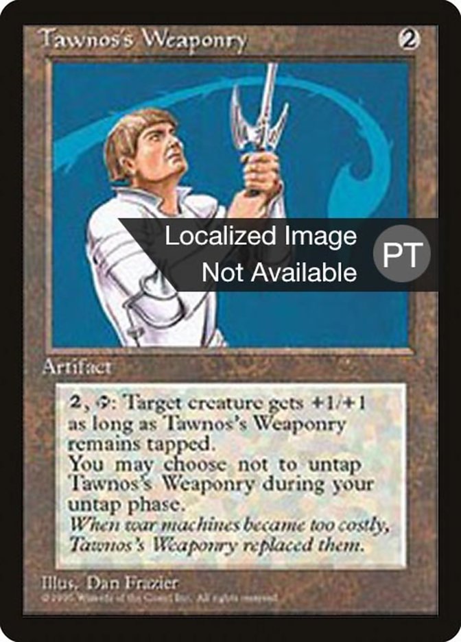 Tawnos's Weaponry [Fourth Edition (Foreign Black Border)] | L.A. Mood Comics and Games