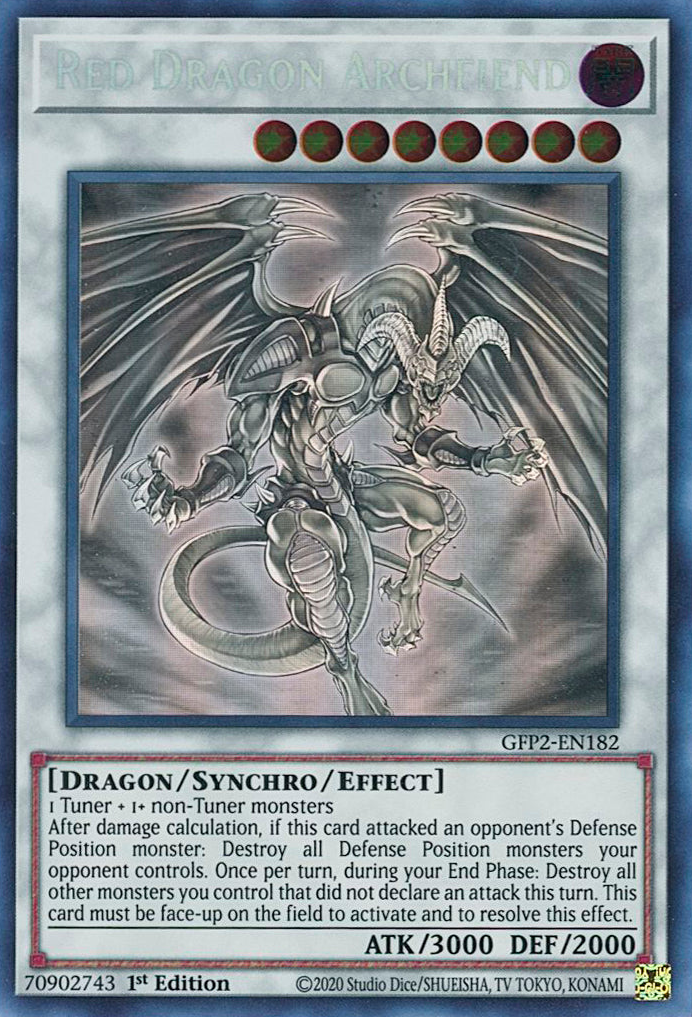 Red Dragon Archfiend [GFP2-EN182] Ghost Rare | L.A. Mood Comics and Games