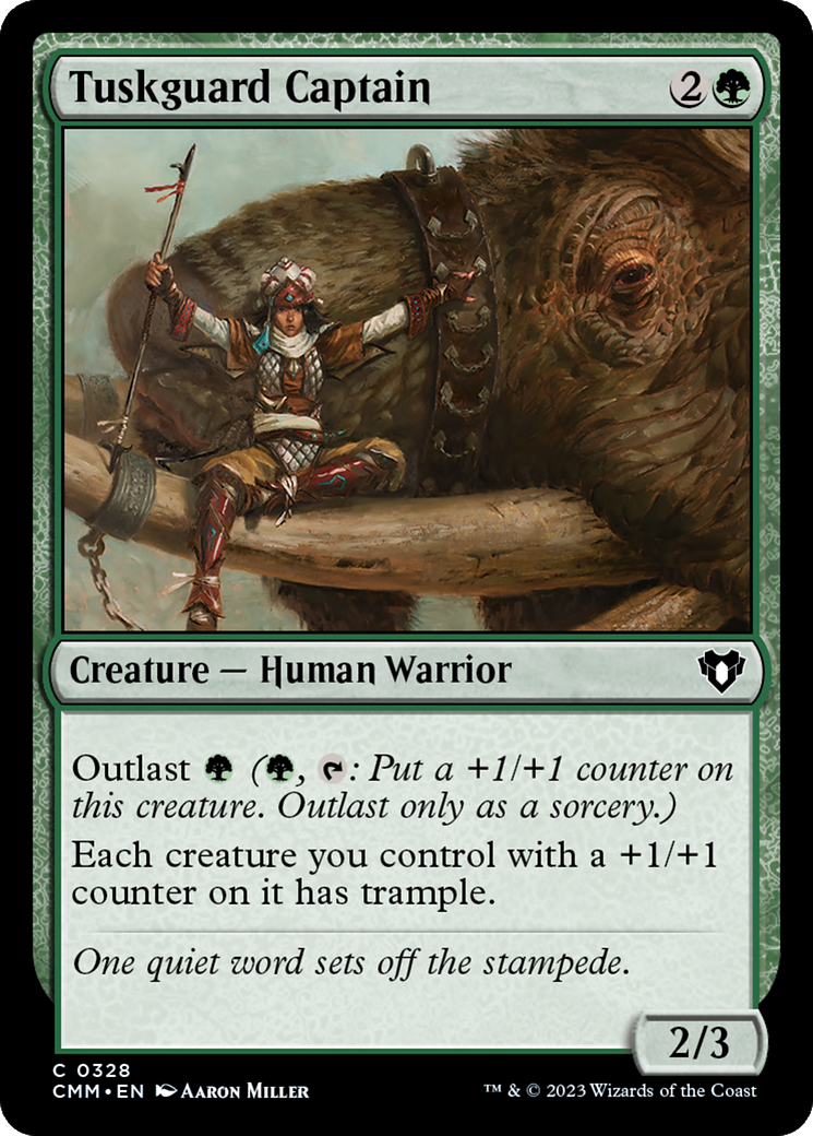 Tuskguard Captain [Commander Masters] | L.A. Mood Comics and Games