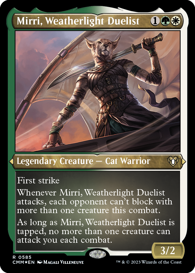 Mirri, Weatherlight Duelist (Foil Etched) [Commander Masters] | L.A. Mood Comics and Games