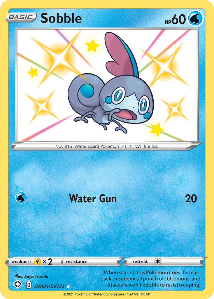 Sobble (SV025/SV122) [Sword & Shield: Shining Fates] | L.A. Mood Comics and Games