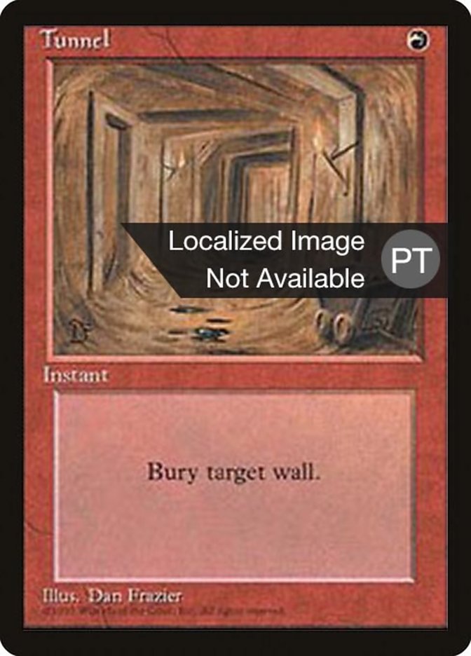 Tunnel [Fourth Edition (Foreign Black Border)] | L.A. Mood Comics and Games