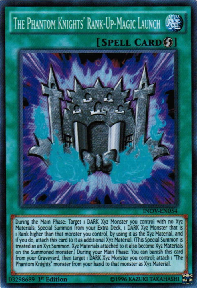 The Phantom Knights' Rank-Up-Magic Launch [INOV-EN054] Super Rare | L.A. Mood Comics and Games