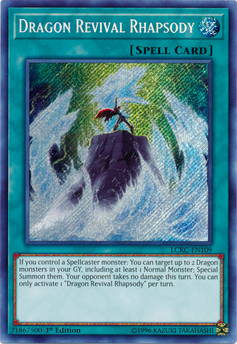 Dragon Revival Rhapsody [LCKC-EN109] Secret Rare | L.A. Mood Comics and Games