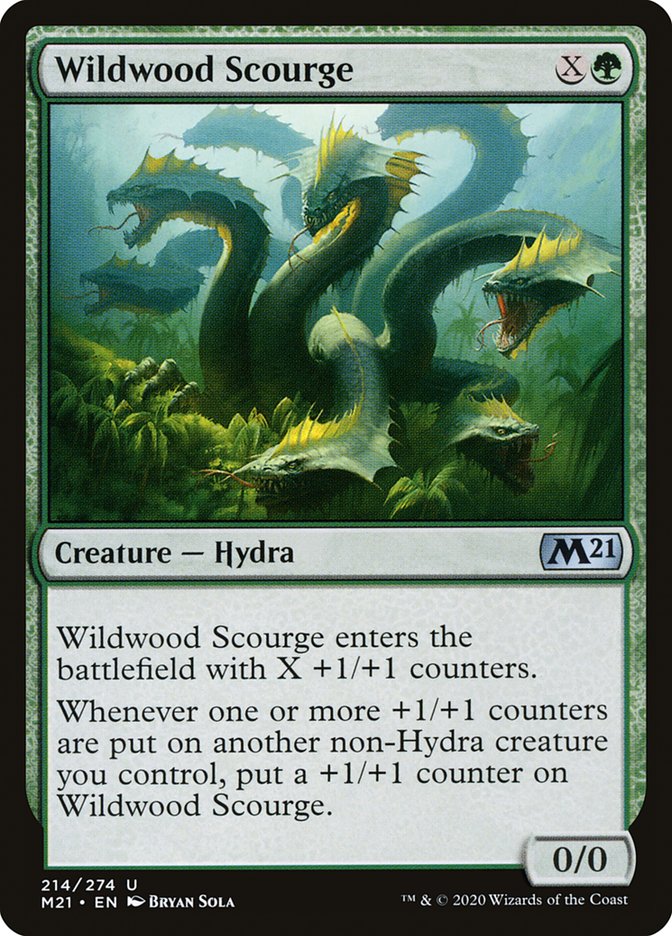 Wildwood Scourge [Core Set 2021] | L.A. Mood Comics and Games