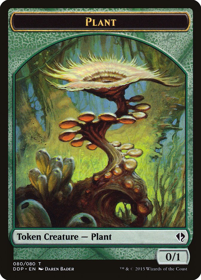 Plant Token [Duel Decks: Zendikar vs. Eldrazi] | L.A. Mood Comics and Games