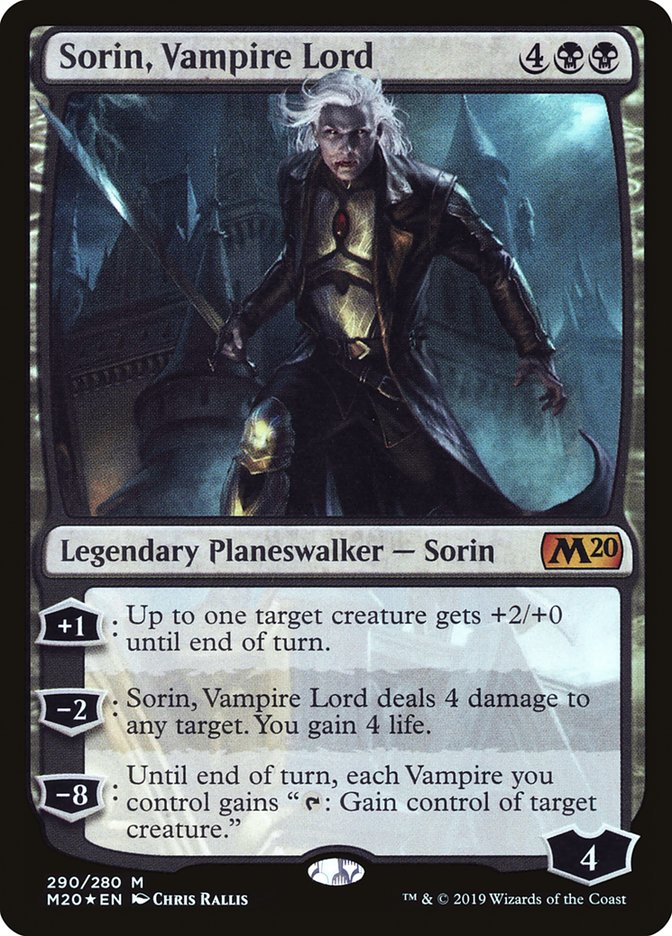 Sorin, Vampire Lord [Core Set 2020] | L.A. Mood Comics and Games