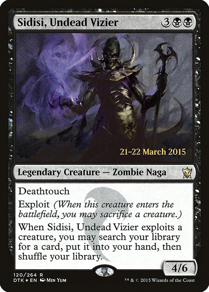 Sidisi, Undead Vizier [Dragons of Tarkir Prerelease Promos] | L.A. Mood Comics and Games