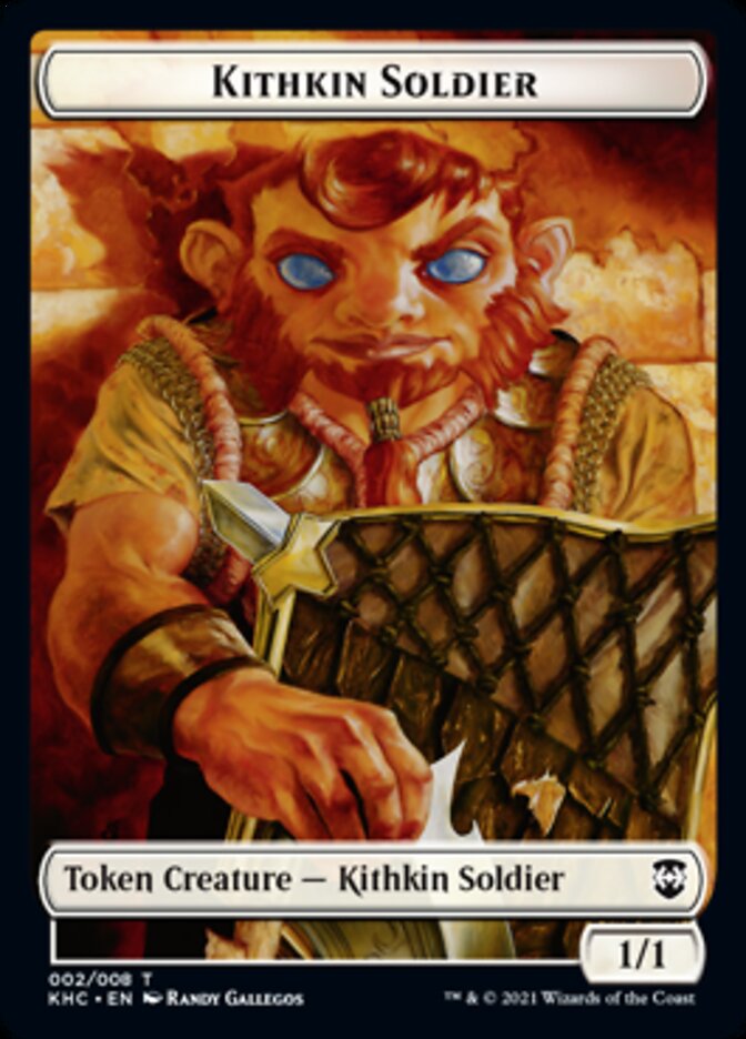 Kithkin Soldier Token [Kaldheim Commander Tokens] | L.A. Mood Comics and Games