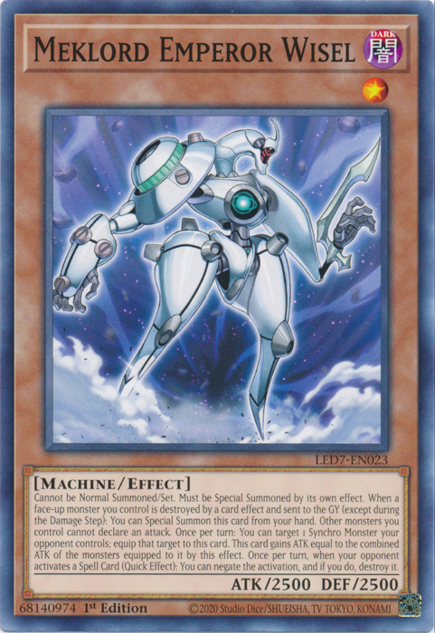 Meklord Emperor Wisel [LED7-EN023] Common | L.A. Mood Comics and Games