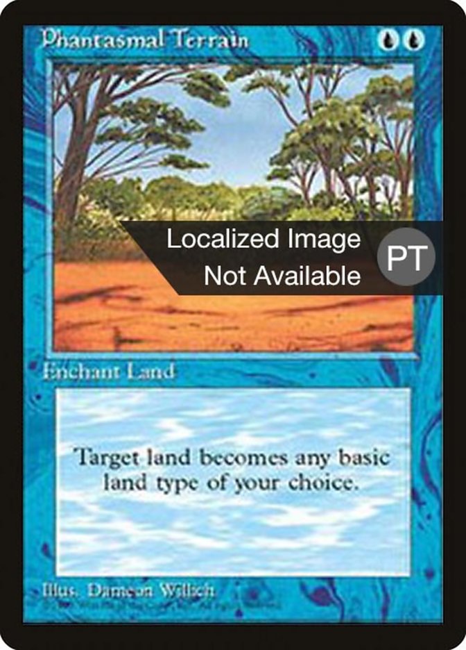 Phantasmal Terrain [Fourth Edition (Foreign Black Border)] | L.A. Mood Comics and Games