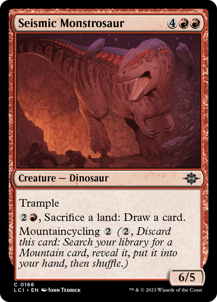 Seismic Monstrosaur [The Lost Caverns of Ixalan] | L.A. Mood Comics and Games