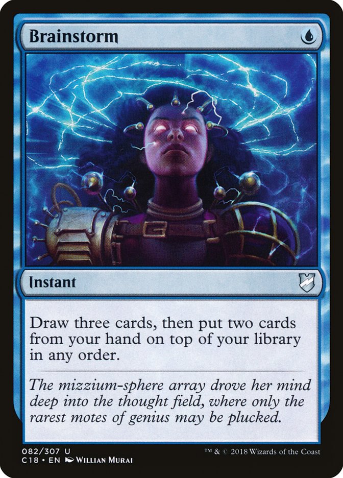 Brainstorm [Commander 2018] | L.A. Mood Comics and Games