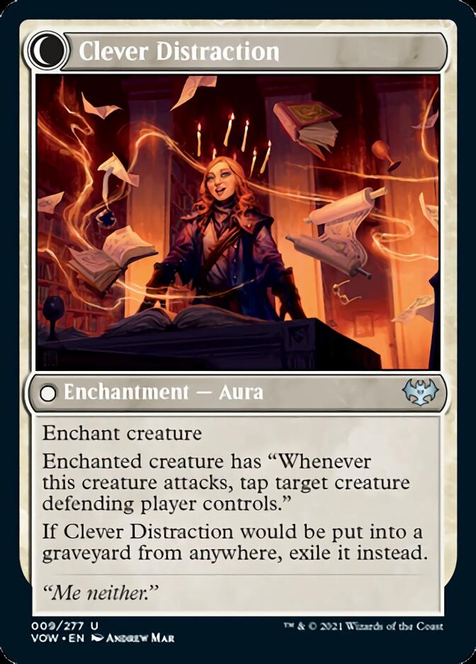 Distracting Geist // Clever Distraction [Innistrad: Crimson Vow] | L.A. Mood Comics and Games