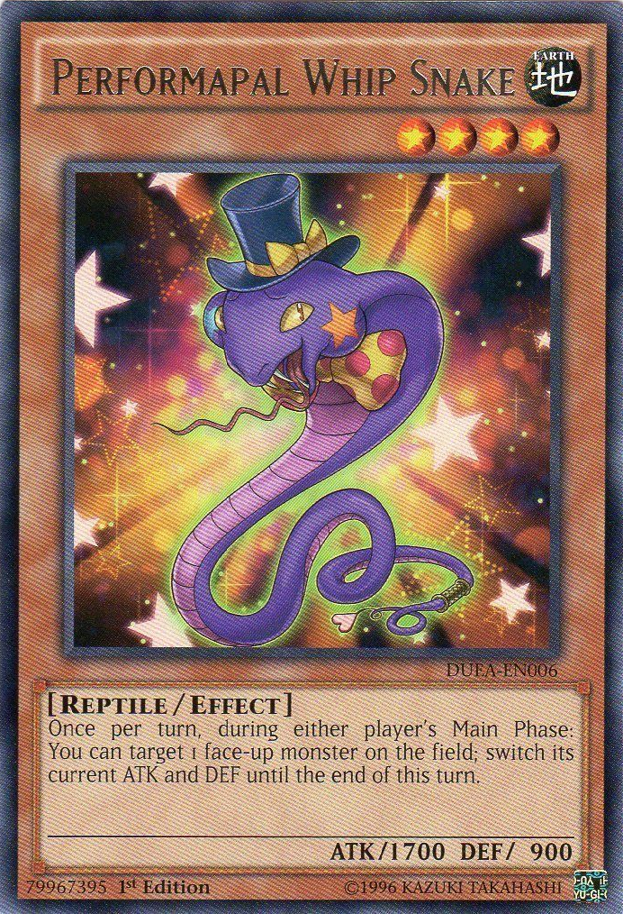 Performapal Whip Snake [DUEA-EN006] Rare | L.A. Mood Comics and Games