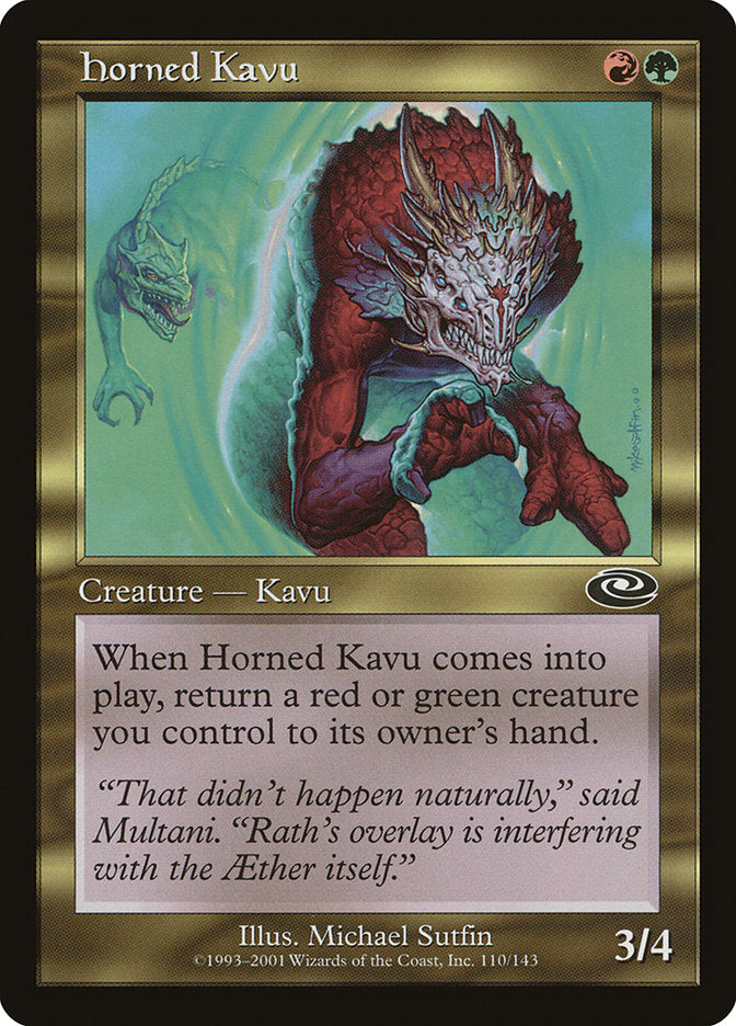 Horned Kavu [Planeshift] | L.A. Mood Comics and Games